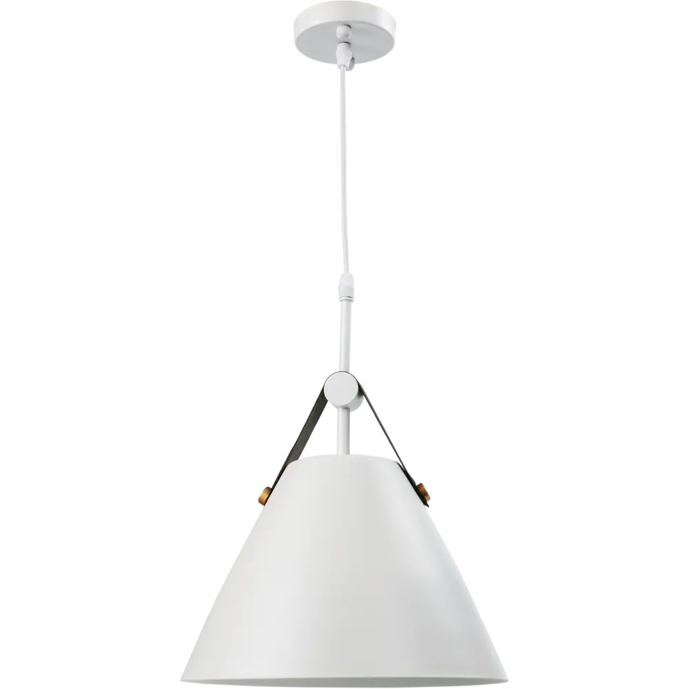 Светильник подвесной Decize L1150-1, 1 лампа, 2 м², цвет белый LAMPLANDIA STLM-2152854