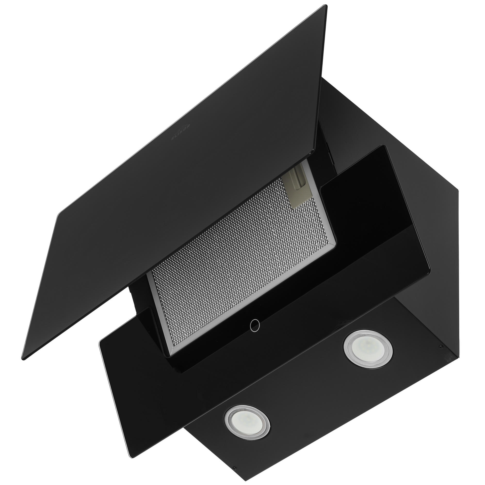 9106568 Вытяжка наклонная ELIKOR VERTEX BK 60 черный/черный STDN-0096802 - Вид №2