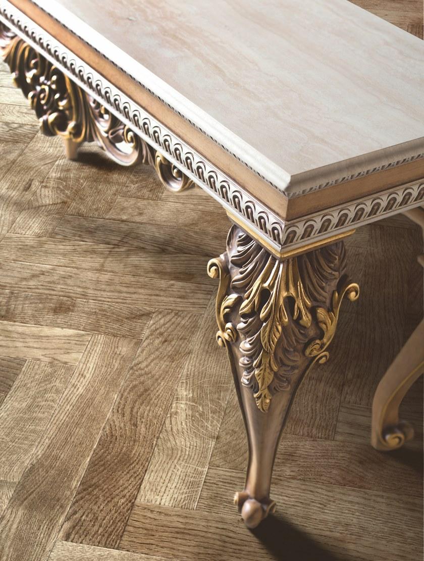 SCAPPINI & C Прямоугольная консоль с верхом из травертина Timeless 2630-m - Вид №1