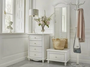 Arrediorg.it® Зеркало деревянное прямоугольное в раме Princess 818