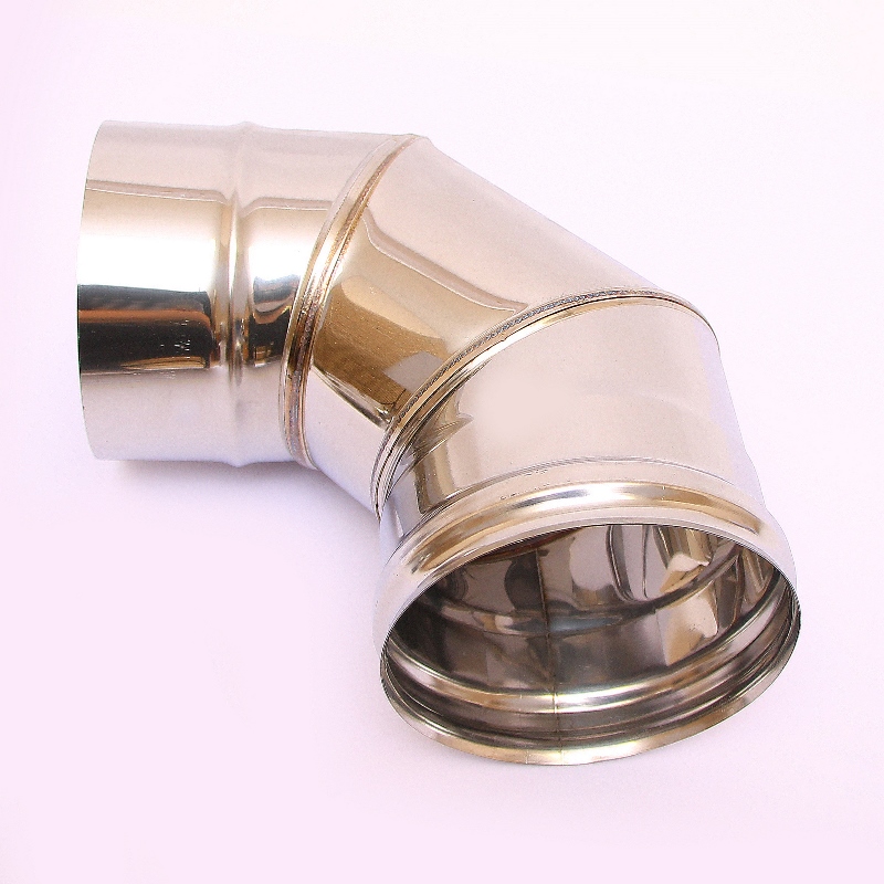 Колено угол 90" Ferrum Ф130 (430/0,5мм) FM081301F - Вид №1