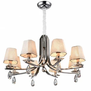 Подвесная люстра Newport 3258/C NEWPORT ДИЗАЙНЕРСКИЕ 137522 Серебро