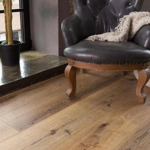 Виниловый ламинат Aquafloor RealWood XL Af8002xl Дуб с брашью (Текстурированная) 1524х228 мм 1100100067 - Вид №2