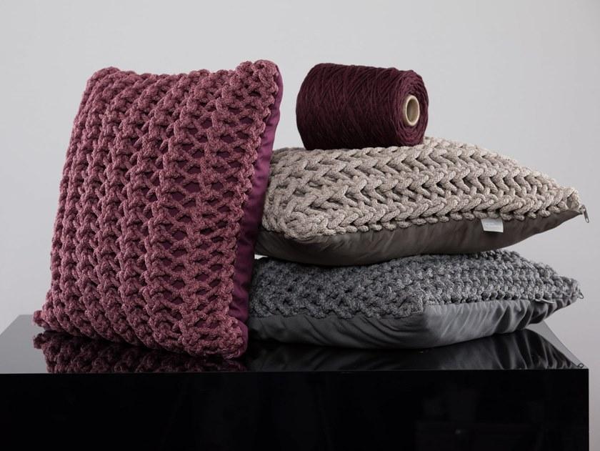 Ilektras Croshade Квадратная подушка из полиэстера sun-id-1395087 - Вид №1