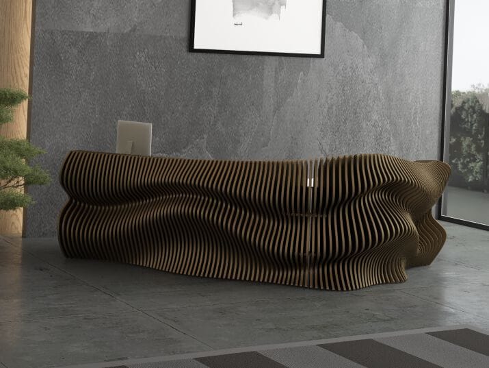 Стойка регистрации из фанеры MYWOODREAM ERTY ARCH-00129901 - Вид №2