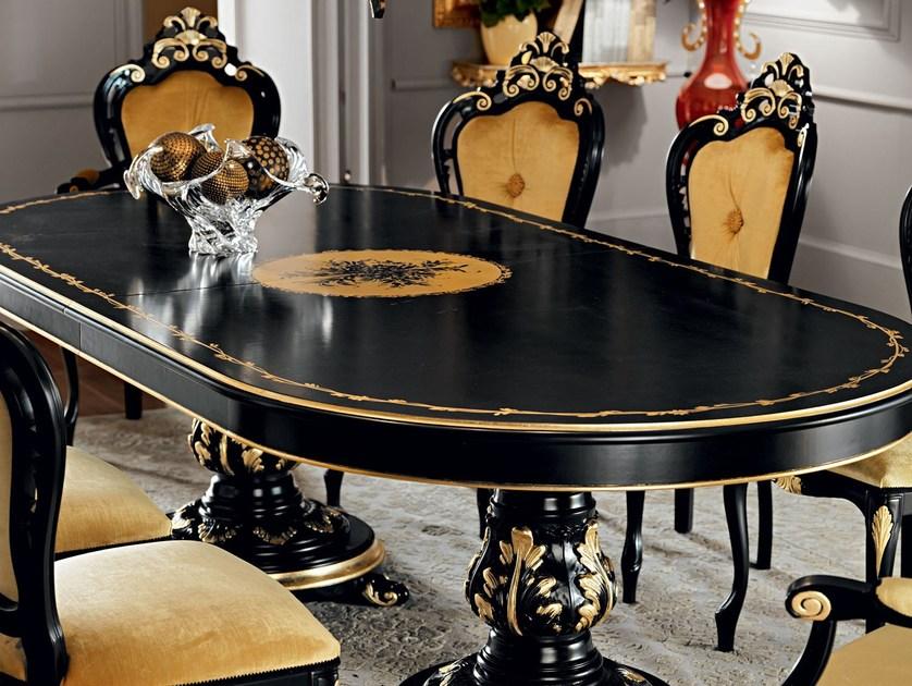 Modenese Gastone Овальный стол из массива дерева Villa venezia sun-id-1411545 - Вид №1