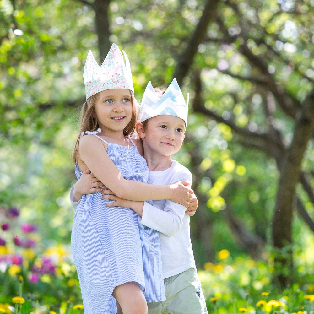 Детская корона Mint Zigzag VAMVIGVAM MINT ZIGZAG 281513 Голубой Santreyd  - Вид №1