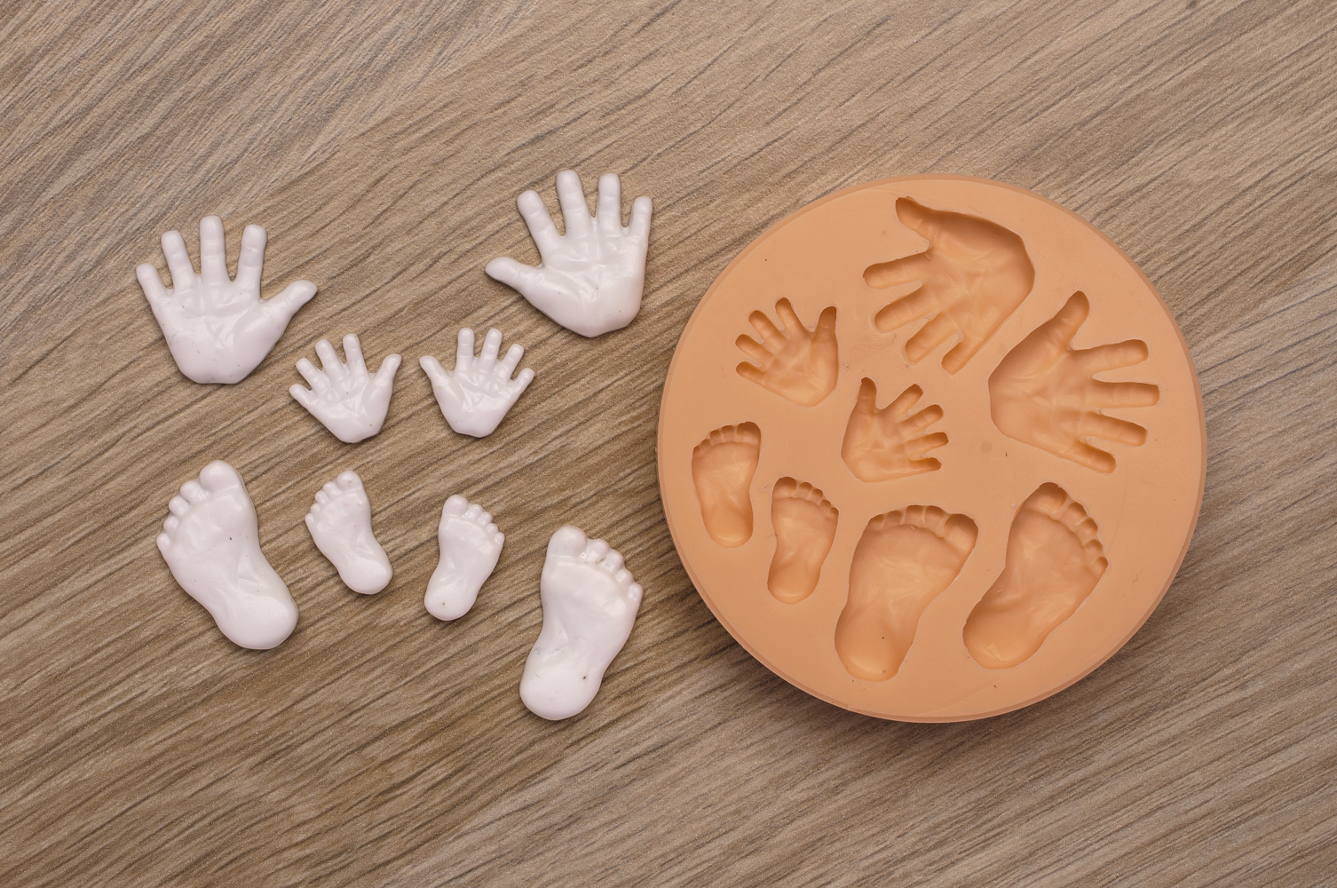 10762 Молд №1329 силикон Части тела HobbyPage 