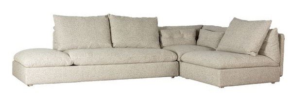 Диван Provo угловой светло-серый UNICO ДИЗАЙНЕРСКИЕ 249038 Серый  - Вид №1