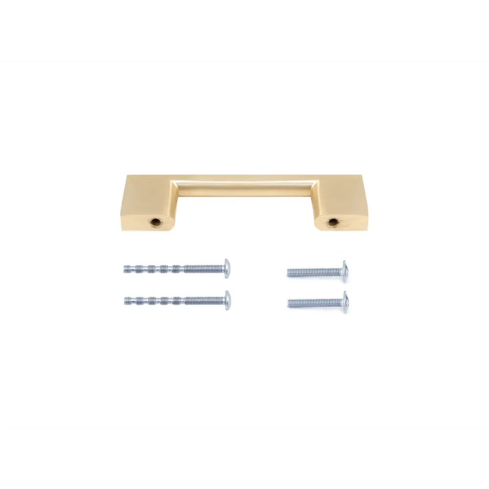 86899586 Ручка-скоба мебельная Ritiro ЦАМ 64 мм цвет матовое золото STLM-1009813 PALLADIUM  - Вид №1