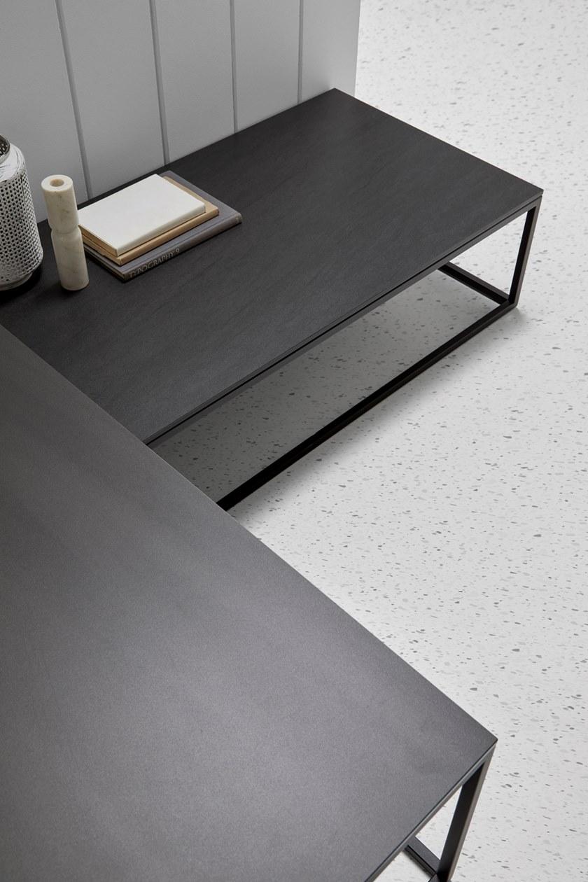 MOBLIBERICA Низкий прямоугольный керамический журнальный столик Terra sun-id-1453059 - Вид №6