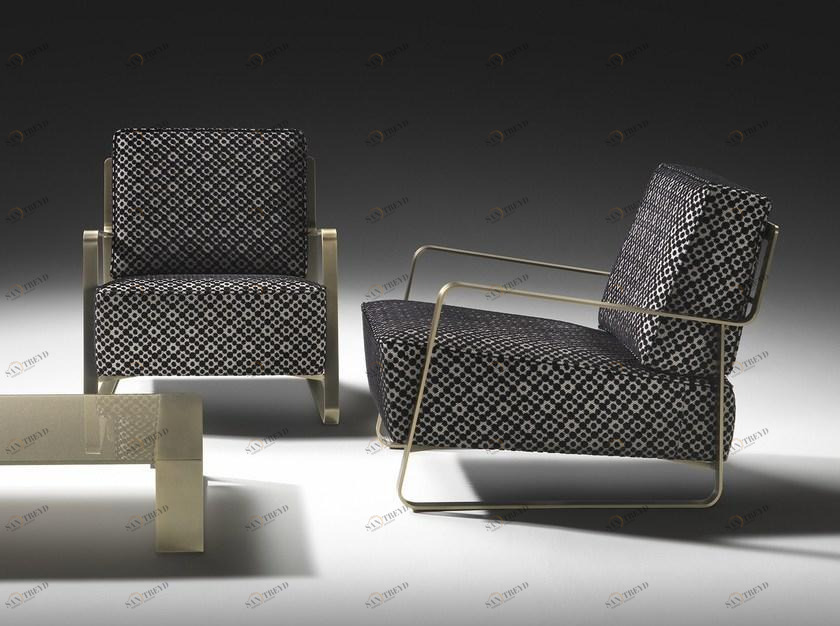 F.lli Orsenigo Кресло из ткани с подлокотниками Fujiyama sun-id-1510552