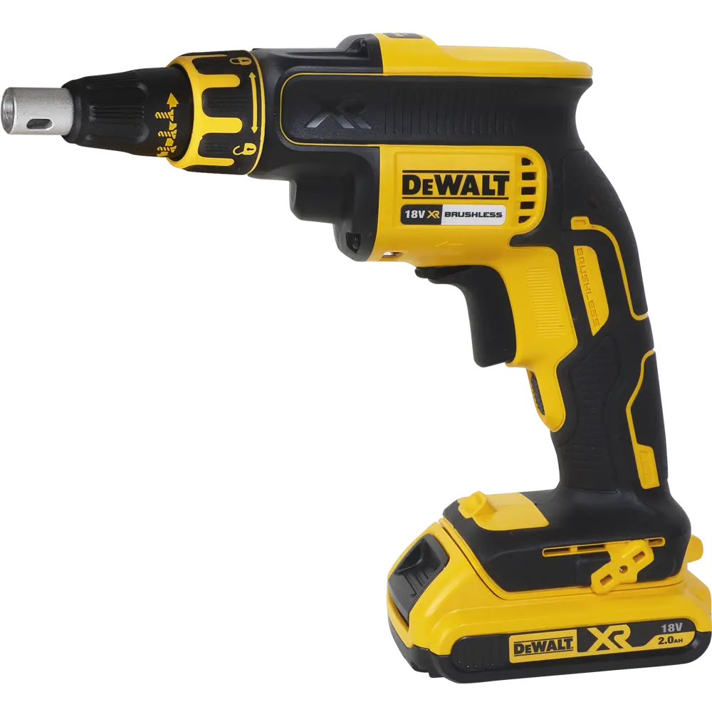 Шуруповерт бесщеточный аккумуляторный по гипсокартону DeWalt DCF620D2K-QW, 18 В Li-ion 2х2 Ач 18787631 STLM-2172312  - Вид №2