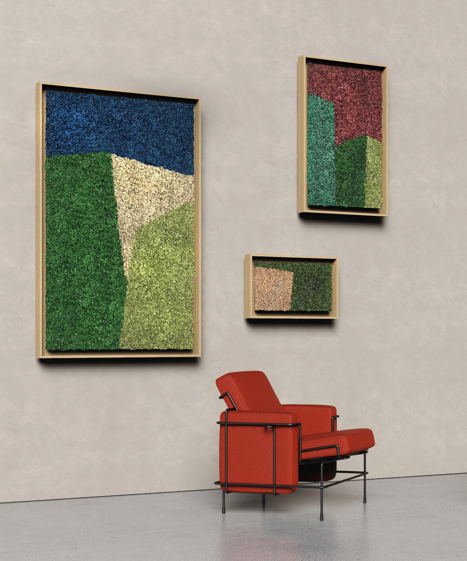 Акустическая панель из мха GREENMOOD FRAMED LANDSCAPE ARCH-00143245 - Вид №6