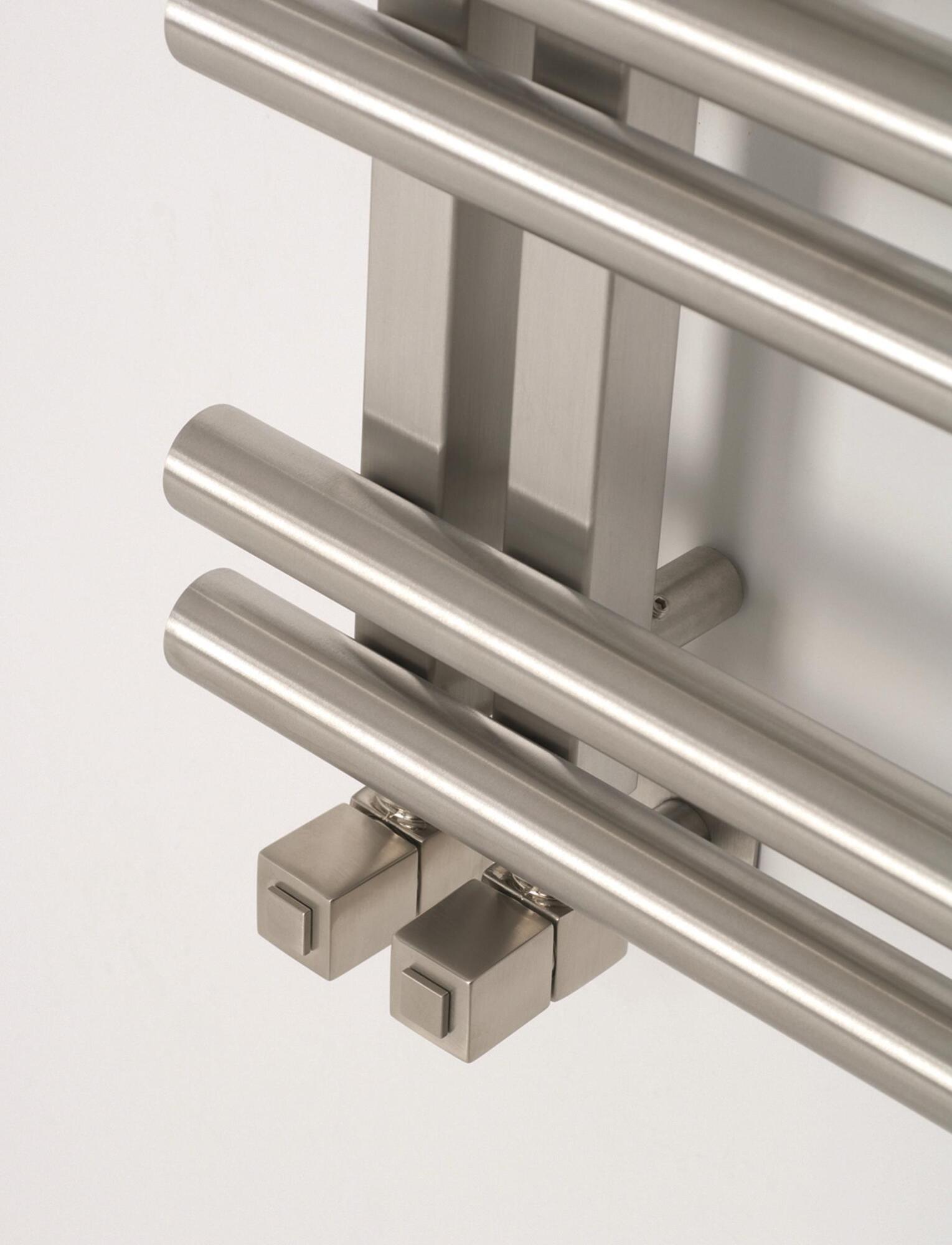 Полотенцесушитель Hammam STORM Stainless steel  комбинированный; электрический или водяной Сталь  - Вид №31