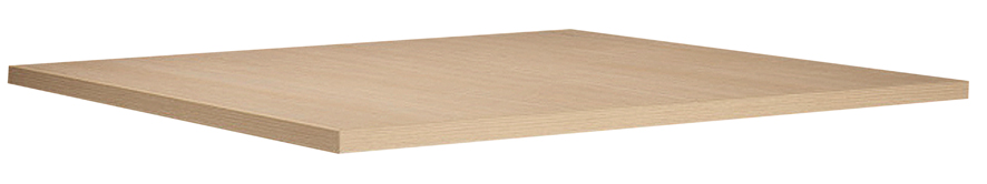 TABLE TOP B ABS Столешница из ламината с кромкой АБС цвета дуба, венге или белого цвета. Et al. Table Tops  - Вид №2