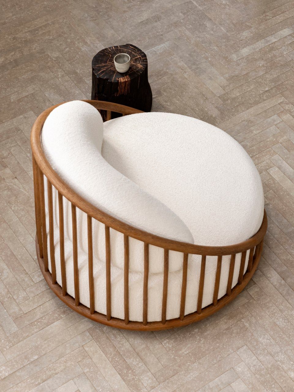 Кресло из ротанга EXPORMIM Бочонок ARCH-00148419 - Вид №4