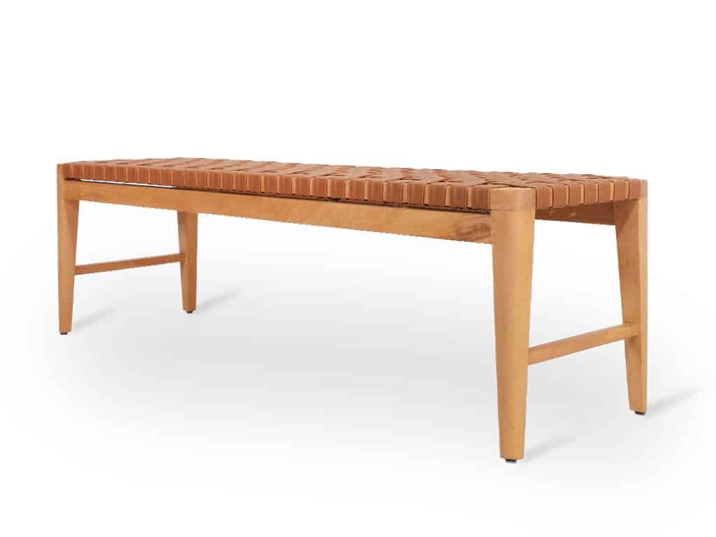 Скамейка из тикового дерева Alankaram PASKI ARCH-00022184 - Вид №5