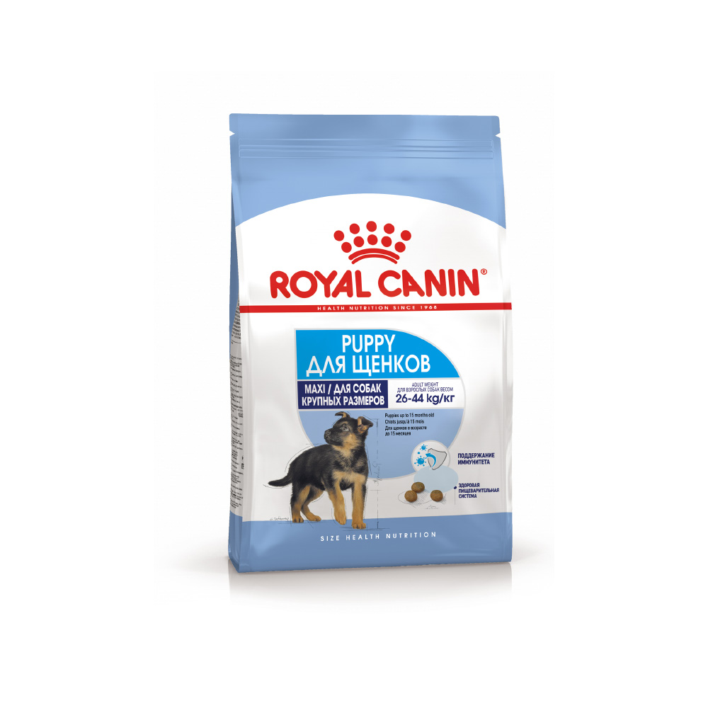 ПР0048388 Корм для щенков Maxi Puppy для крупных пород сух. 3кг ROYAL CANIN 
