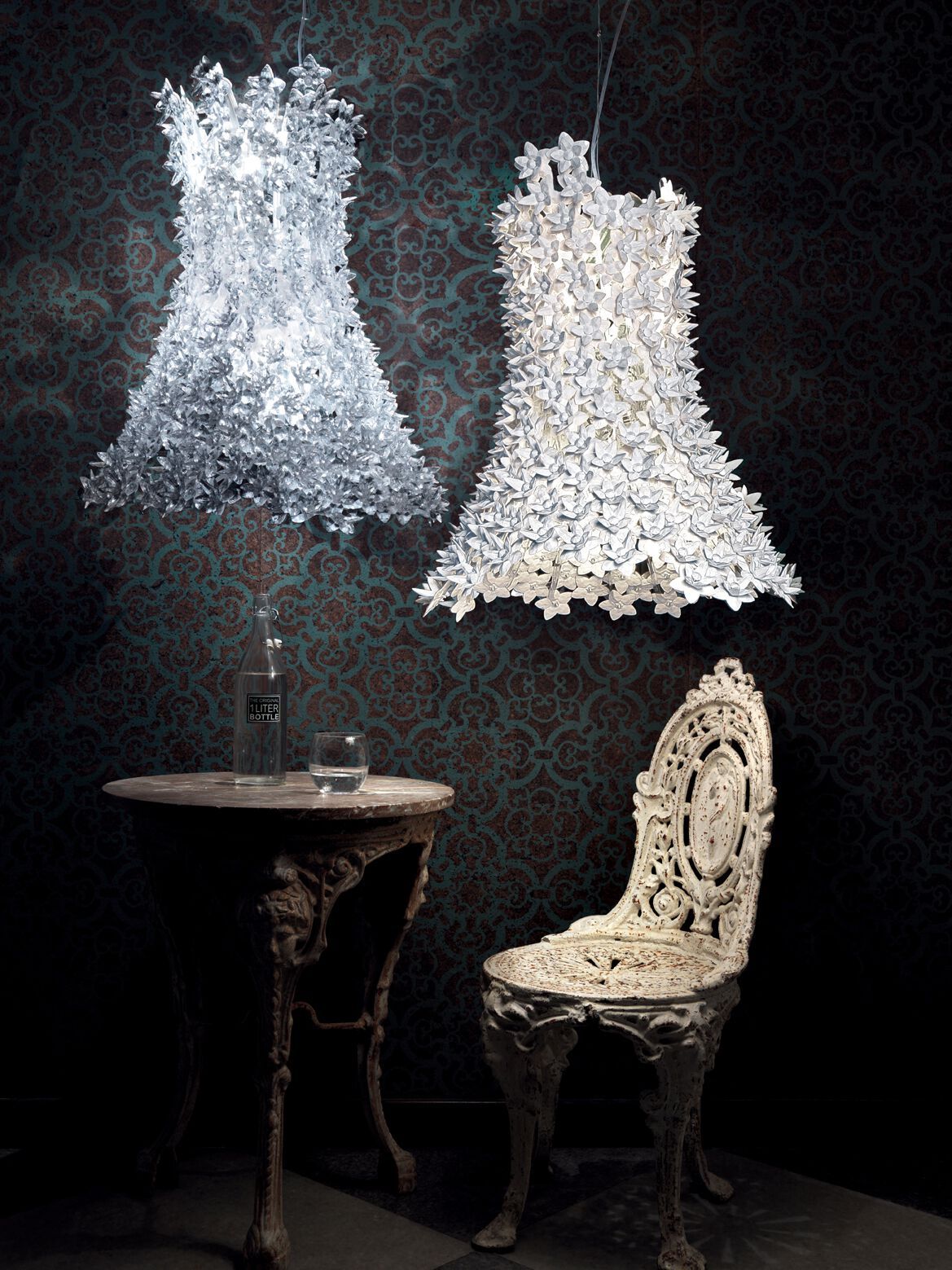 Светодиодный подвесной светильник из инженерного пластика Kartell BLOOM ARCH-00046943 - Вид №1