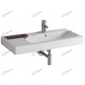 124195000 Подвесная раковина настенная прямоугольная Keramag 