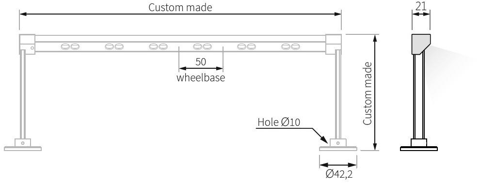Essenzialed Освещение для алюминиевой мебели sun-id-1436495 - Вид №2