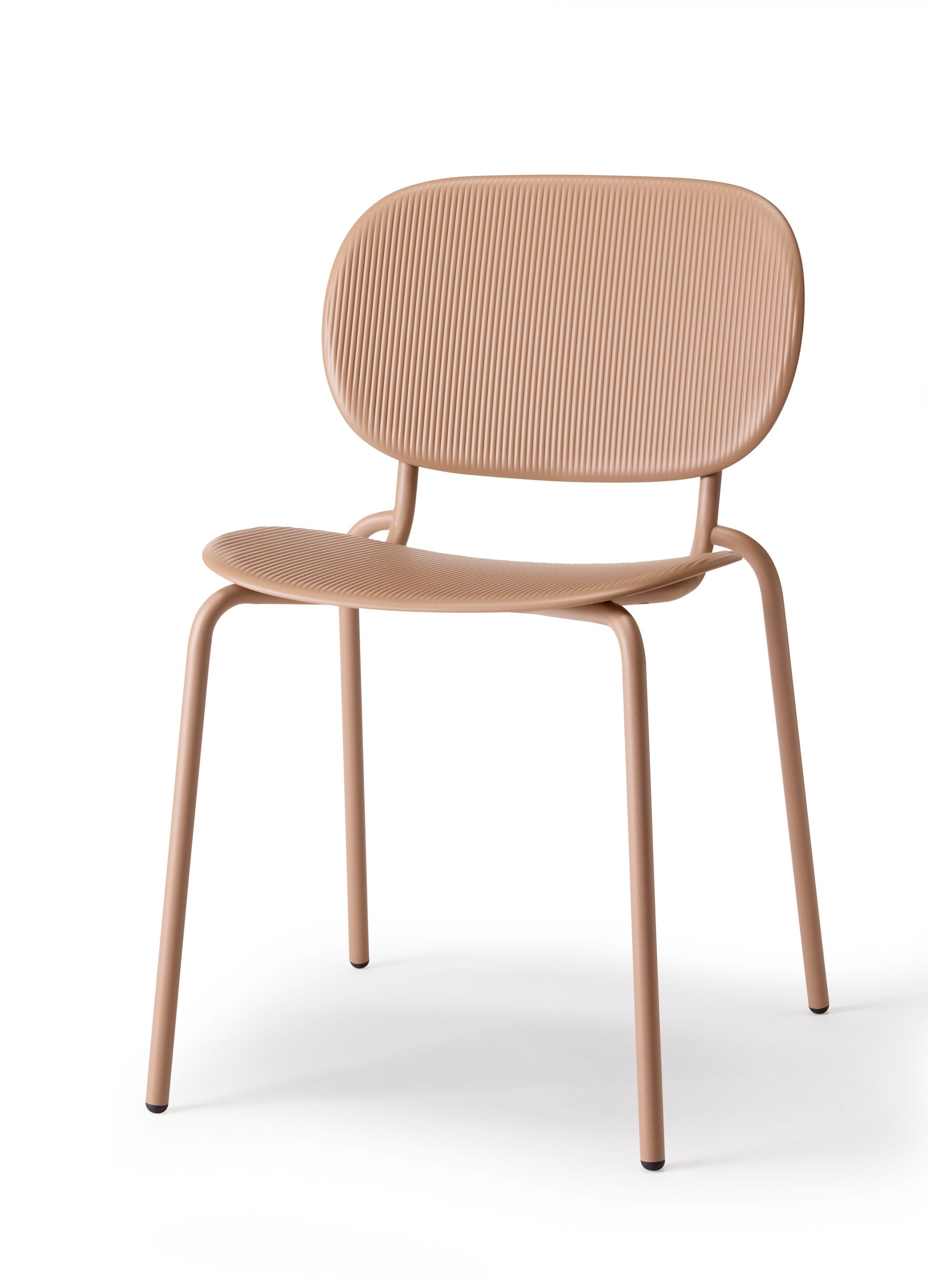 Восстановленный стул инженерного пластика со стальной рамой S-CAB Si-Si ARCH-00032605 - Вид №5