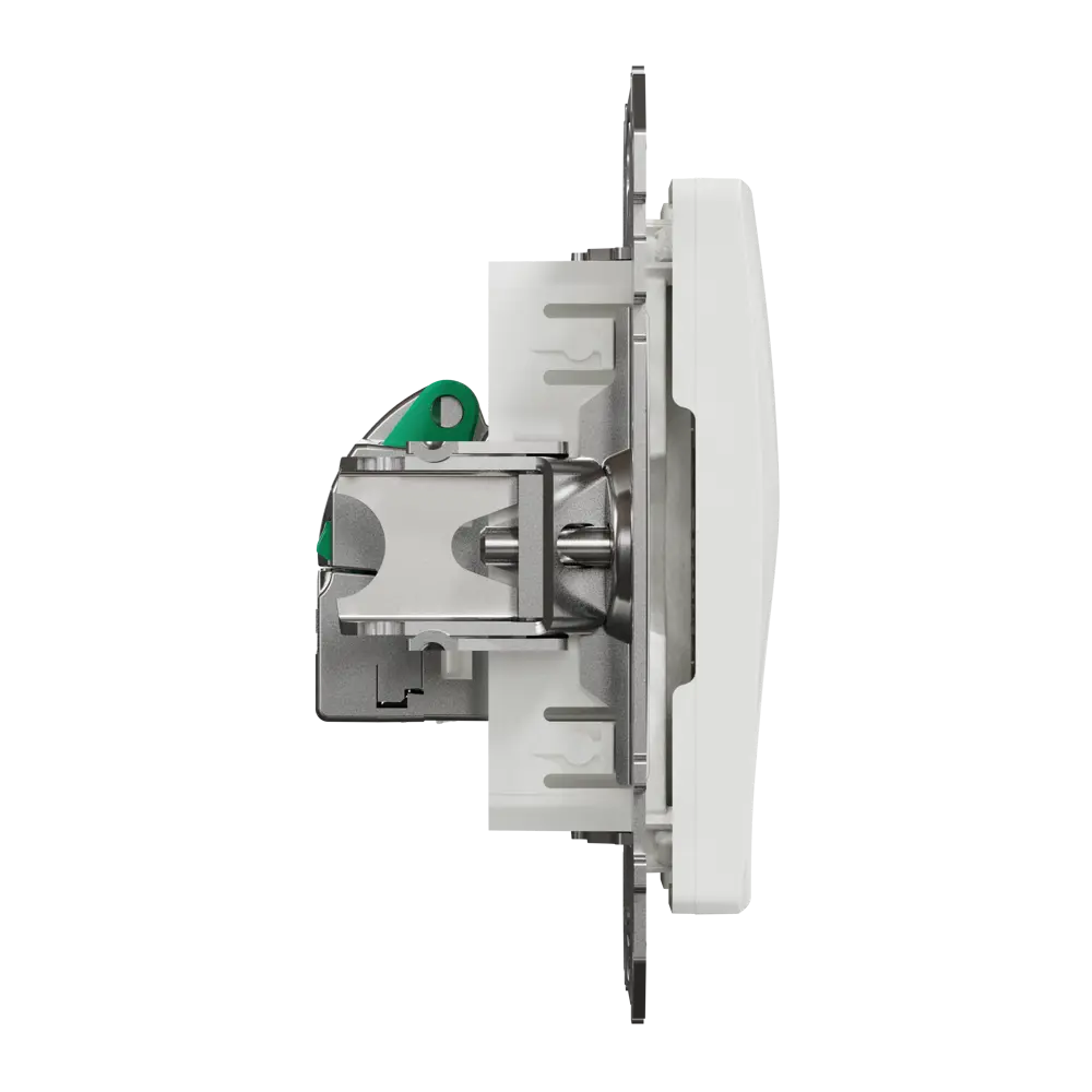 Розетка компьютерная встраиваемая Systeme Electric Sedna Design RJ45 cat 5E, цвет белый 84794315 STLM-2131062 - Вид №3