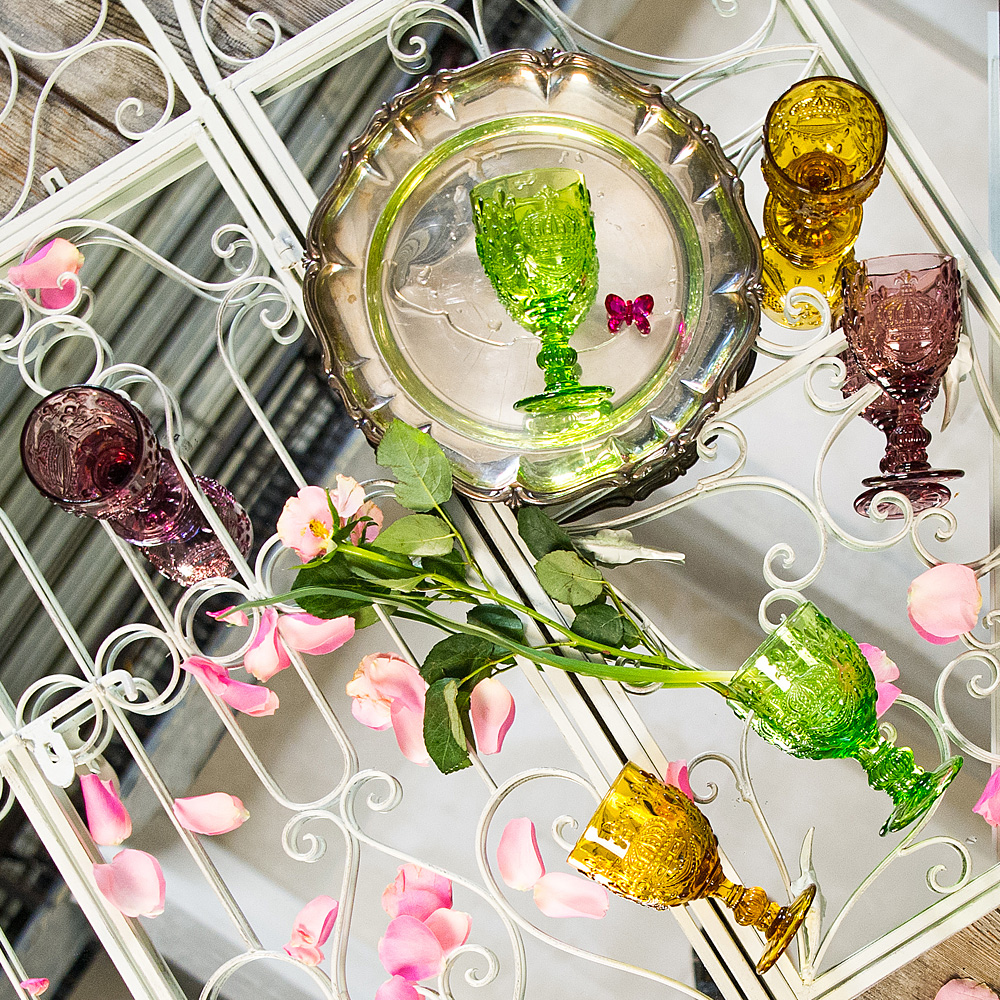 Комплект фужеров «Ваше Высочество», версия 2 BYOBJECT CRYSTAL 030042 Желтый;зеленый;розовый Object Desire - Вид №2