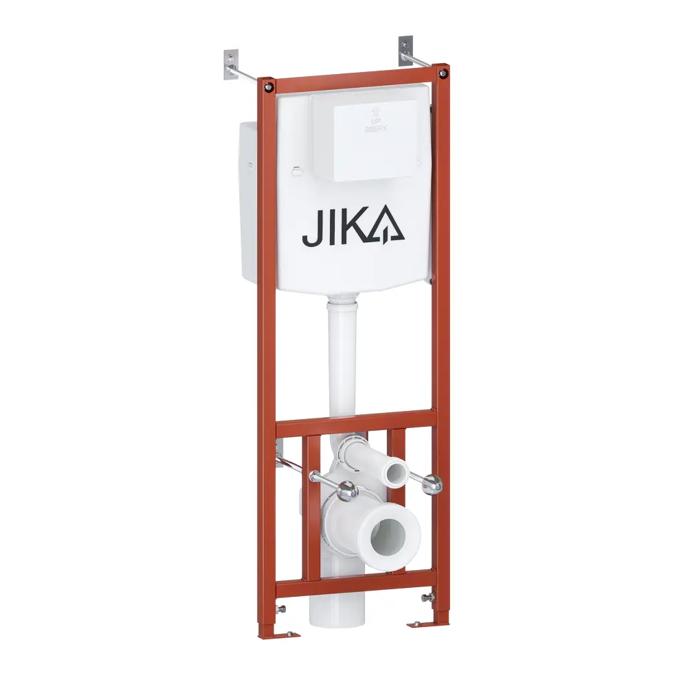 Комплект инсталляция с унитазом Jika Dino с кнопкой цвет белый 85660402 STLM-2084484 - Вид №2
