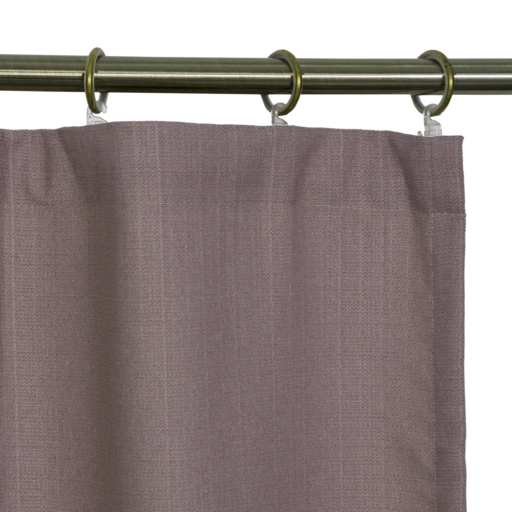 Штора на ленте «Лён», 200х300 см, цвет розовый AMORE MIO STLM-2178390 - Вид №3