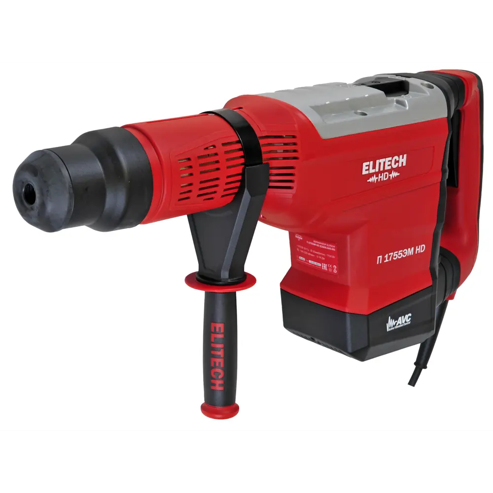 Перфоратор сетевой SDS-max Elitech HD 1755ЭМ E2205.005.00, 1700 Вт, 19 Дж STLM-2150756