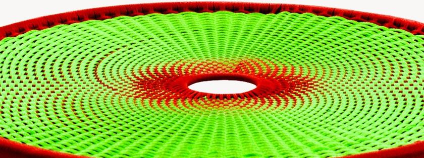 Moroso Круглый стол в стальных и цветных полиэтиленовых нитях M'afrique sun-id-1431149 - Вид №5