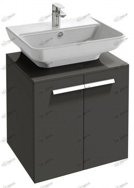 EB1384-N18 Мебель под раковину 60 см, 2 дверцы Jacobdelafon STRUKTURA Santreyd