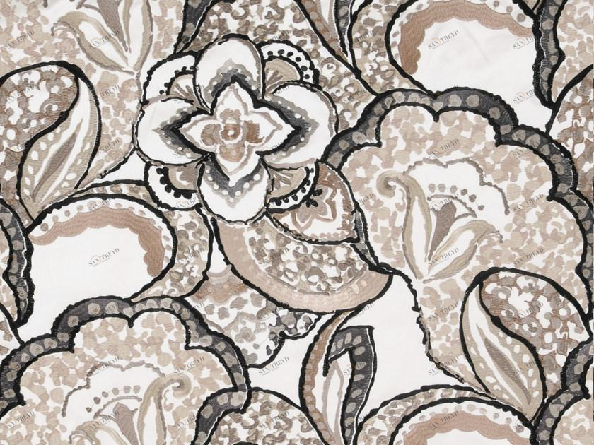 Aldeco Обивочная ткань с цветочными мотивами The show must go on sun-id-1408769