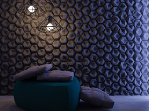 Трехмерное гипсовое покрытие