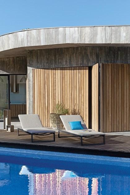 MANUTTI Садовый лежак из ткани Liner sun-id-1420645 - Вид №1