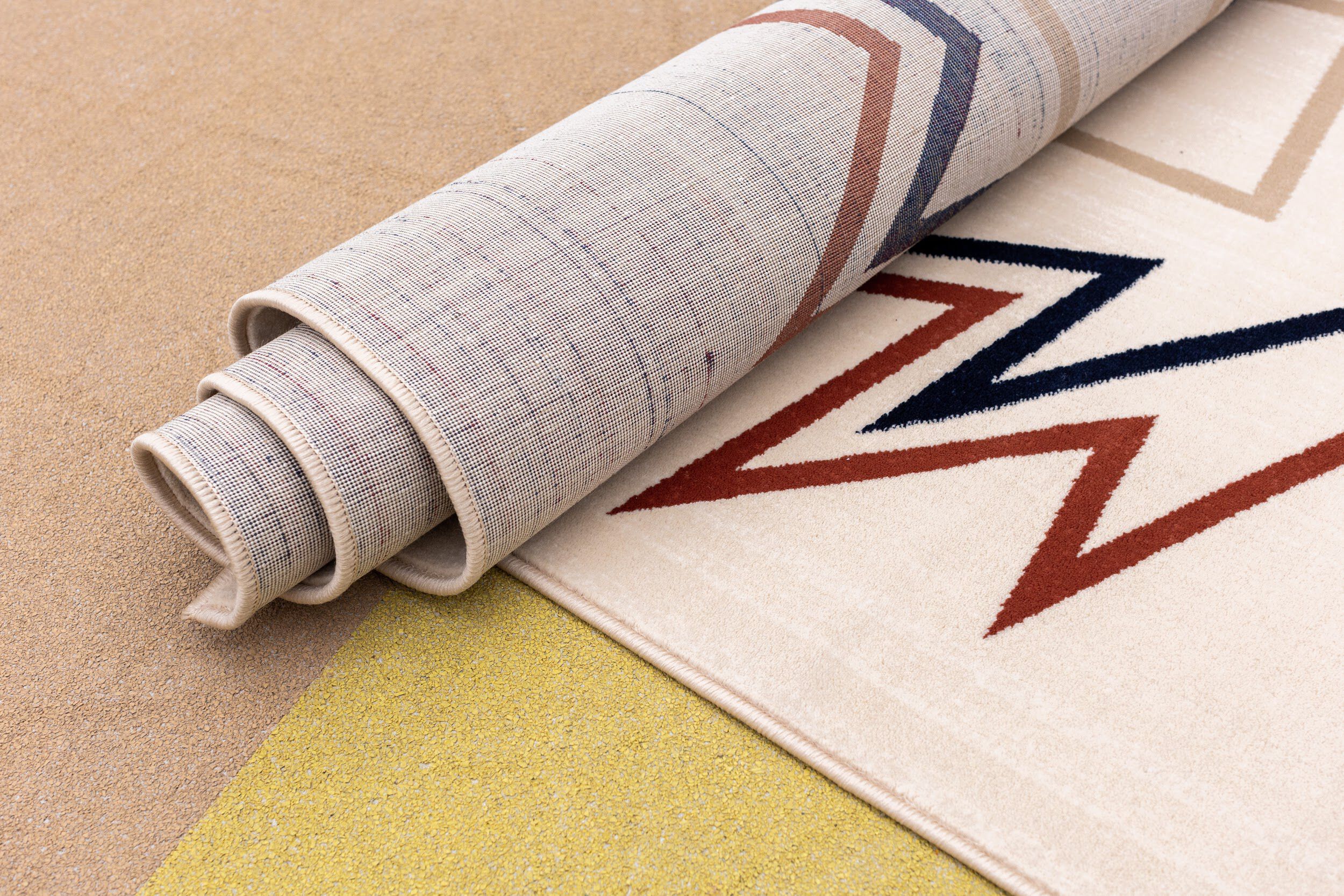 Прямоугольный ковер с рисунком из полипропилена Shishka Project EMOTIONS 1 ARCH-00119832 - Вид №4