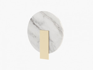 Каррарский мраморный настенный светильник