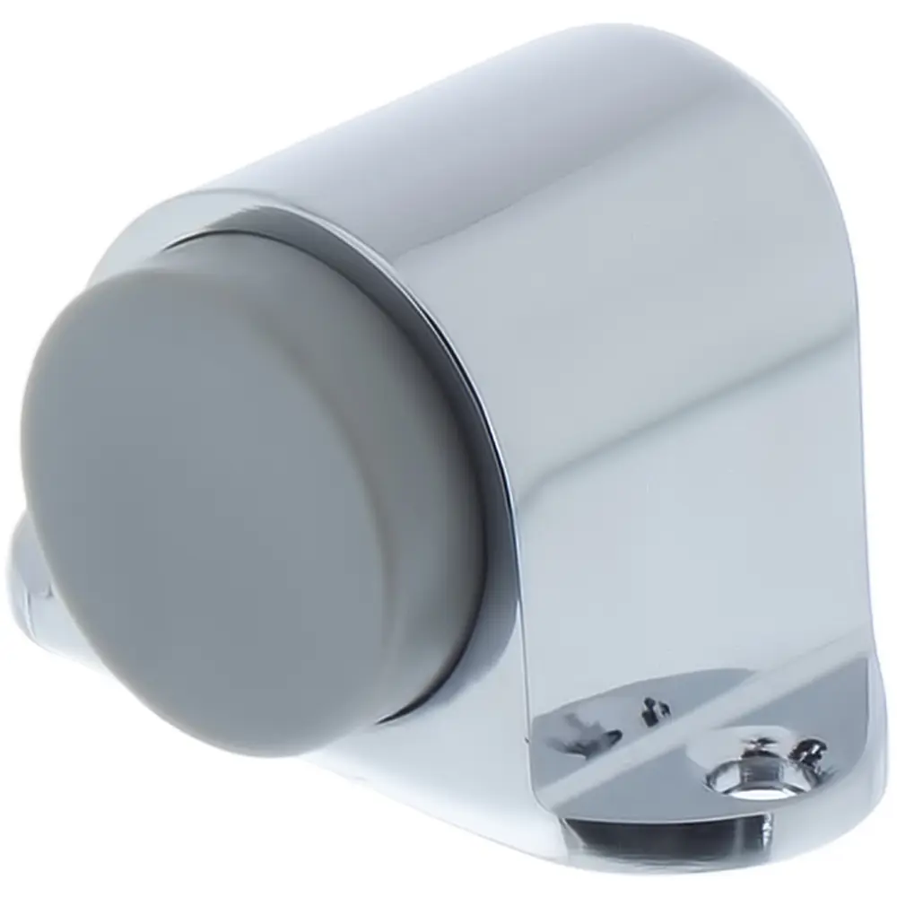 Стопор дверной PALLADIUM 02 - надежный ограничитель с хромированным покрытием 10225932 STLM-0000336