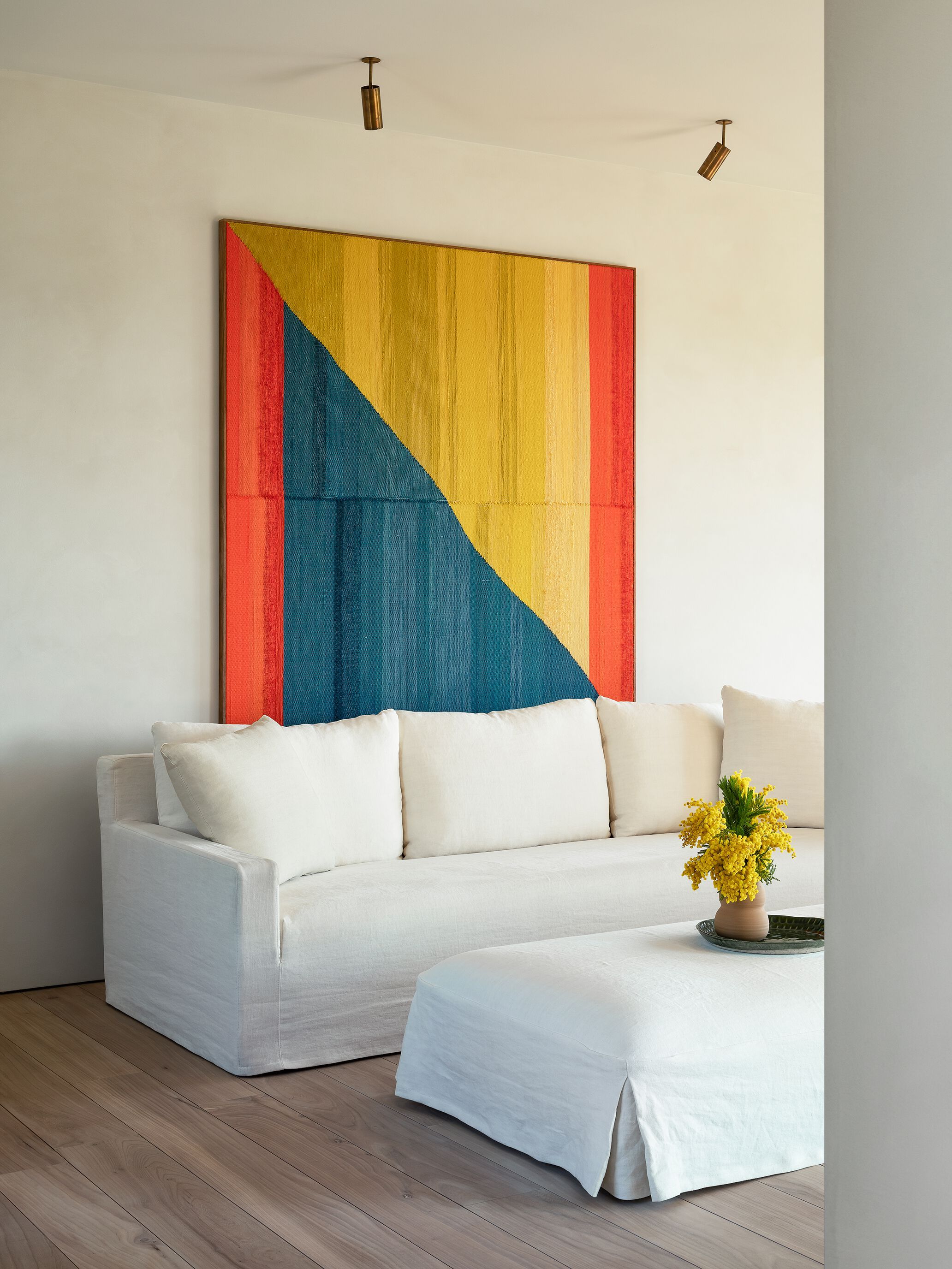 Ткань линейный диван Collett & Victor CHARLIE ARCH-00058346 - Вид №1