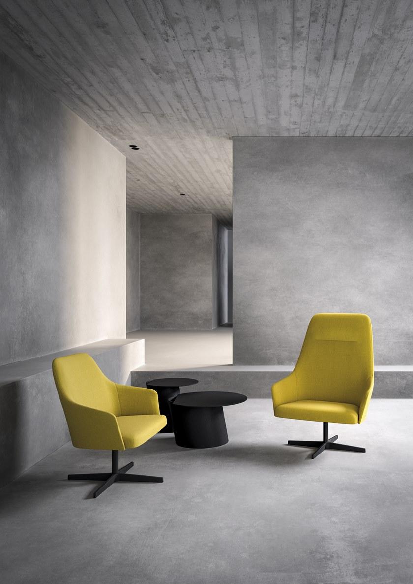 Crassevig Мягкое поворотное кресло с 4 спицами Axel sun-id-1469882 - Вид №2