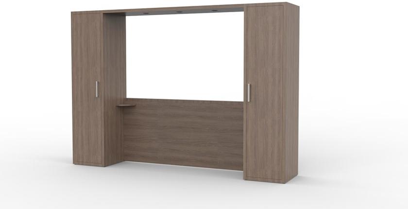 Mobilspazio Изголовье для хранения вещей со встроенными прикроватными тумбочками для гостиниц Zeus sun-id-1417049 - Вид №10