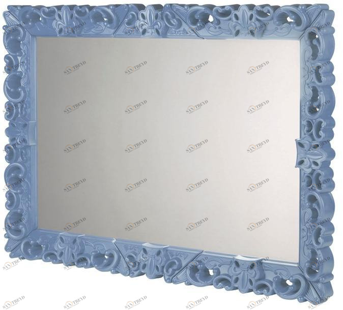 SLIDE Квадратное зеркало из полиэтилена в раме Design of love sun-id-1364757