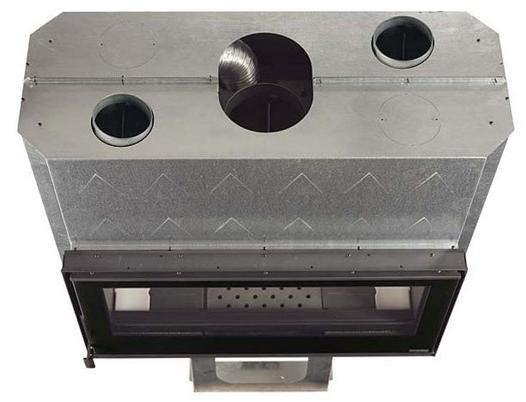 LA NORDICA EXTRAFLAME Двусторонний дровяной очаг для камина sun-id-1464008 - Вид №2