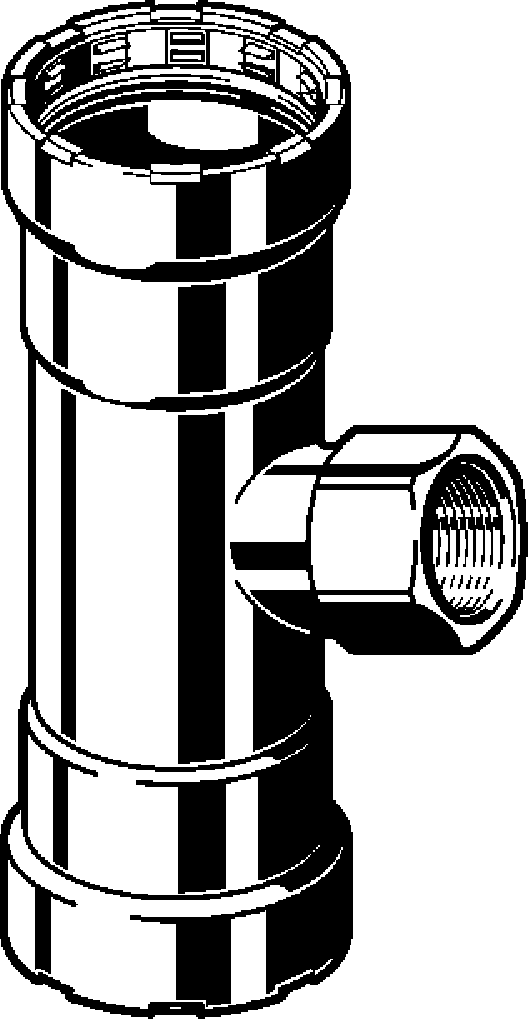 Viega Тройник Megapress S 4317.2 (770280) 770 280 - Вид №1