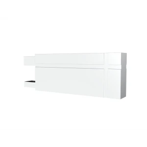 Наконечник Лайн металл цвет белый 93 см