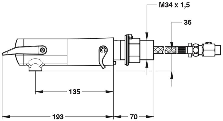Настенный порционный смеситель Presto NEO DUO S 68056 68056.0 - Вид №1