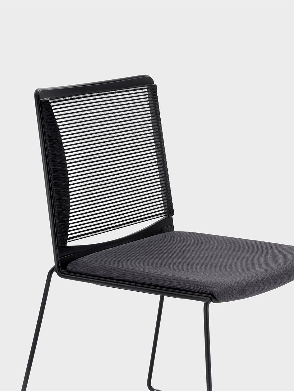 Стул для салазок из ткани с мягким сиденьем Viganò Winner ARCH-00028919 - Вид №3