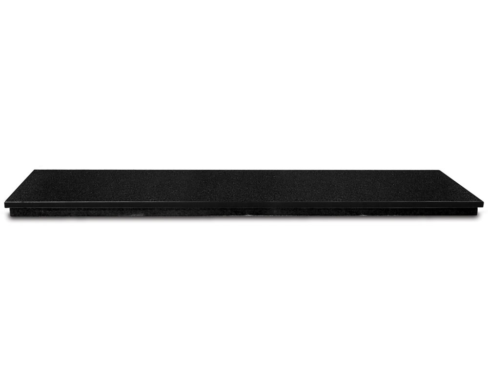 HEF089 Абсолютно черный гранитный очаг, 4 предмета, 152x46см Сarronheating  - Вид №1